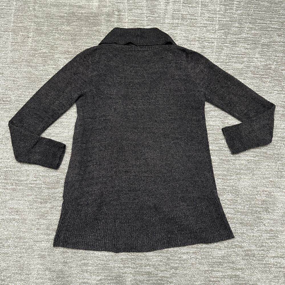 Barefoot Dreams Cardigan Womens Medium Gray CozyChic Lite Open Front Pockets - Picture 6 of 13